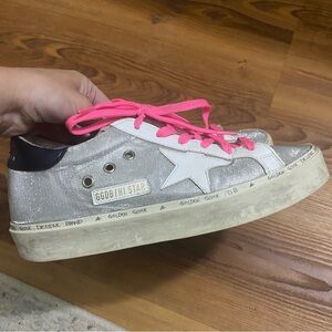 Golden Goose Glitter Hi Stars